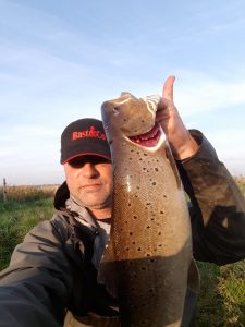 Martin Gude havørred fra Hjortvad å 62 cm. 2.6 kg.